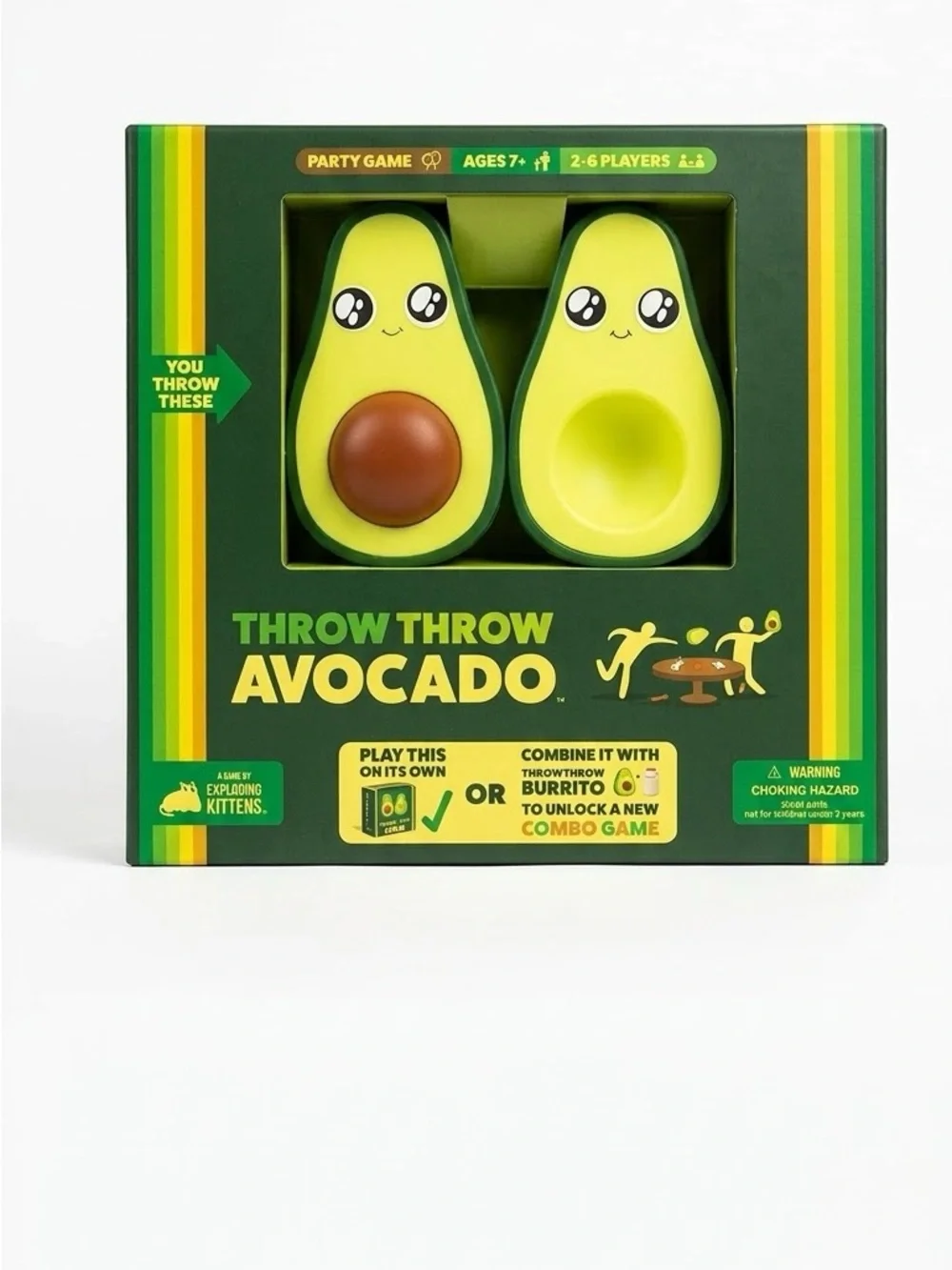 Throw Throw Avocado Kids Toy - Green
